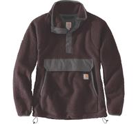 Carhartt Relaxed Fit Fleece Pull dames, pourpre, taille M pour femmes