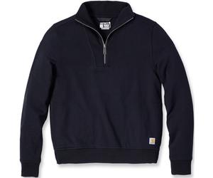 Carhartt Relaxed Fit Half Zip Sweat-shirt femme, noir, Taille M