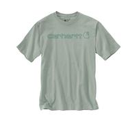 Carhartt Relaxed Fit Heavyweight Short-Sleeve Logo Graphic T-Shirt Utilitaire de Travail, Seabrook, XL Hommes