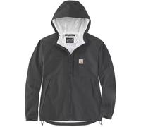 Carhartt Relaxed Fit Packable Veste de pluie imperméable, noir, taille L pour homme