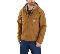 Carhartt Veste en textile doublée sherpa Taille S Marron clair