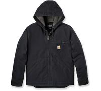 Carhartt Relaxed Fit Washed Duck Sherpa Lined Veste, noir, Taille XXL