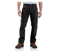 Carhartt Relaxed Fit Washed Twill Dungaree Pant Salopette en sergé lavé avec Coupe décontractée. Homme (Lot de 1)