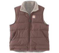 Carhartt Relaxed Midweight Utility Gilet pour dames, Marron, Taille L