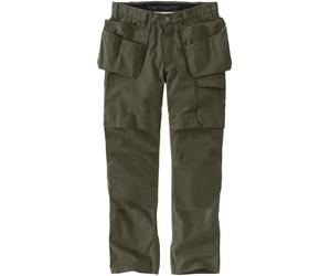 Carhartt Relaxed Straight Steel Rugged Flex Ripstop Double-Front Cargo Pantalon, olive, Taille 40/32