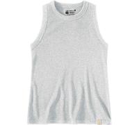 Carhartt Ribbed, débardeur femme L Gris Clair Gris Clair