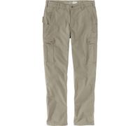 Carhartt Rugged Flex® Pantalon de travail cargo indéchirable pour homme Coupe décontractée, Greige, 42W / 32L