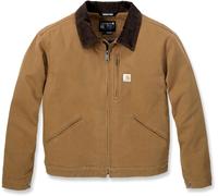 Carhartt Rugged Flex Canvas Detroit, veste textile femme L Marron Clair Marron Clair