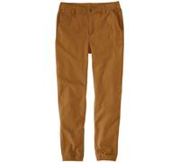 Carhartt Rugged Flex Canvas Jogger, pantalon en textile W34 Marron Clair Marron Clair