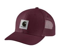 Carhartt Rugged Flex Casquette de Baseball pour Homme, en sergé, avec Dos en Mesh et Patch Logo, Marron, Taille Unique