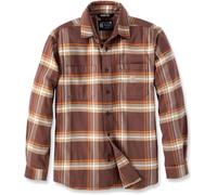 Carhartt Rugged Flex Flannel, chemise XL Marron/Orange/Beige Marron/Orange/Beige