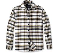 Carhartt Rugged Flex Flannel Plaid, chemise XL Blanc/Noir/Jaune Blanc/Noir/Jaune