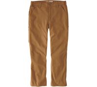 Carhartt Rugged Flex Loose Duck Dungaree, pantalon en textile W36/L34 Marron Marron