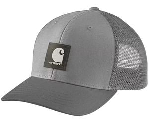 Carhartt Rugged Flex Oakland Rubber Patch Cap, gris