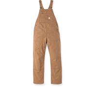 Carhartt Rugged Flex Relaxed Fit Canvas Combinaison dames (Brown,M)