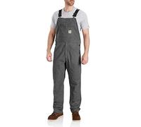 Carhartt Rugged Flex Rigby Bib Salopette, Gravel, W38/L34 Homme
