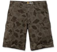 Carhartt Rugged Flex Rigby Cargo short, Camoflage olive, Taille 30