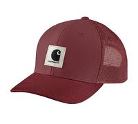 Carhartt Rugged Flex Twill Mesh-Back Logo Patch Cap Casquette de Baseball, Sable, Taille Unique Homme