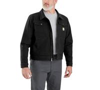 Carhartt Rugged Flex Veste en toile de canard à coupe décontractée pour homme, noir, X-Large