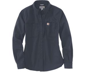 Carhartt Rugged Professional Chemise pour dames, bleu foncé, Taille XS