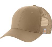 Carhartt Casquette Canvas Mesh Back – Kaki foncé – Taille unique Mixte