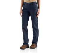 Carhartt Rugged Professional Trousers Pantalon utilitaire de travail, Navy, W2/Reg Femme