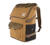 Carhartt Sac à dos unisexe en nylon résistant à l'eau avec housse pour ordinateur portable 15", capacité 35 l, Marron, One Size