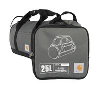 Carhartt Sac de Sport Rond Classique avec Pochette Utilitaire, Sac d'équipement Robuste, résistant à l'eau et Pliable pour Chantier, Gravier, 25L, 25 l