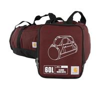 Carhartt Sac de Sport Rond Classique avec Pochette Utilitaire, Sac d'équipement Robuste, résistant à l'eau et Pliable pour Chantier, Port, 60L, 60 l