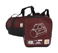Carhartt Sac de Sport Rond Classique avec Pochette Utilitaire, Sac d'équipement Robuste, résistant à l'eau et Pliable pour Chantier, Port, 40L US, 40 l