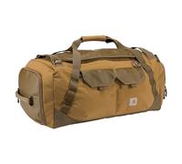 Carhartt Sac de Sport Utilitaire résistant à l'eau pour Le Travail, la Salle de Sport et Les Voyages, Marron, 75L