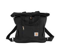 Carhartt Sac fourre-tout durable, sac avec bretelles réglables et housse pour ordinateur portable, sac à dos fourre-tout convertible, taille unique, (Noir)