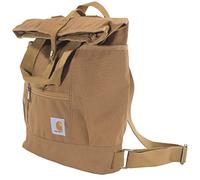 Carhartt Sac fourre-tout unisexe convertible et durable avec bretelles réglables et housse pour ordinateur portable, taille unique, Marron, Taille unique