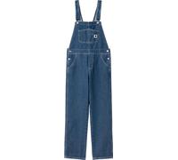 Carhartt - Salopette en coton - Bib Overall Straight W Blue pour Femme en Coton - Taille XS - Bleu Bleu XS