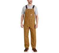 Carhartt Salopette en Toile Lourde Coupe Décontractée Homme, Marron (Carhartt Brown), 30W / 30L