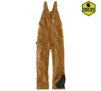 Carhartt Salopette Firm Duck Insulated Bib Overall Carhartt® Brown XL