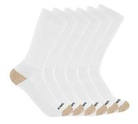 Carhartt Lot de 6 paires de chaussettes mi-hautes pour homme, blanc, X-Large