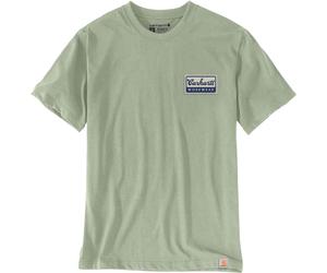 Carhartt Script Patch Relaxed-Fit, t-shirt S Vert Clair/Bleu Foncé Vert Clair/Bleu Foncé