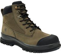 Carhartt Sécuritéitsstiefel Detroit 6" S3 Zip Boot Moss EUR 44