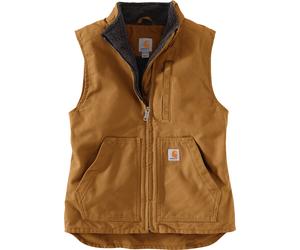 Carhartt Sherpa, gilet pour femmes M Marron Marron