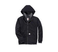 Carhartt Sherpa-Lined Midweight Full-Zip Sweatshirt Maillot de survêtement, Black, M Taille Normale Homme