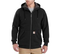 Carhartt Sherpa-Lined Midweight Full-Zip Sweatshirt Maillot de survêtement, Black, XL Taille Normale Homme