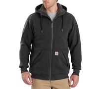 Carhartt Sherpa-Lined Midweight Full-Zip Sweatshirt Maillot de survêtement, Carbon Heather, M Taille Normale Homme