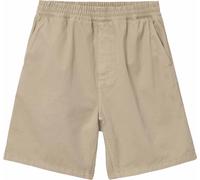 Carhartt - Short en coton biologique - Flint Short Garment Dyed Wall en Coton - Taille M - Beige Beige M