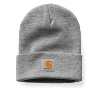 Carhartt Short Watch Hat - Chapeau Fedora - Mixte - Gris (GREY HEATHER) - Taille Unique (Taille Fabricant: Taglia Unica)