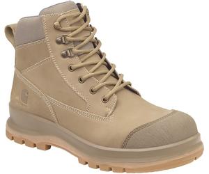 Carhartt Sicherheitsstiefel Detroit 6" S3 Zip Boot Dark Khaki EUR 45