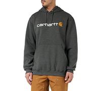 Carhartt Signature Logo Midweight Sweatshirt Sweat, Carbon Heather, XL Homme