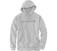 Carhartt Signature Logo, sweat à capuche XL Gris Clair/Gris (Ec5) Gris Clair/Gris (Ec5)
