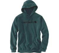 Carhartt Signature Logo, sweat à capuche XS Vert Foncé (Gm1) Vert Foncé (Gm1)