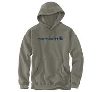 Carhartt - Signature Logo Sweatshirt - Sweat à capuche - S - dusty olive